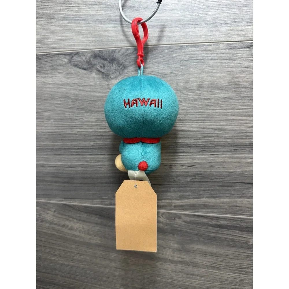 I'm Doraemon Hawaii Plush Keychain Stuffed Toy Pineapple Sunglasses Fujiko-Pro